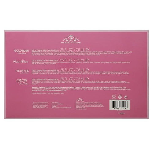 Paris Hilton Coffret Perfume Gift Set For Women, 4 Pieces EasyOptionXY LLC