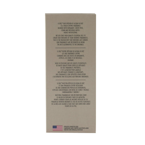 Parfums Belcam G Eau Eau de Toilette, Cologne for Men, 3.4 Oz EasyOptionXY LLC