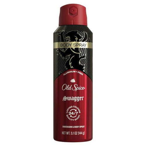 Old Spice Aluminum Free Body Spray for Men, Swagger, 5.1 Oz EasyOptionXY LLC