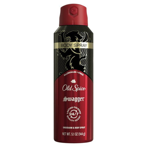 Old Spice Aluminum Free Body Spray for Men, Swagger, 5.1 Oz EasyOptionXY LLC
