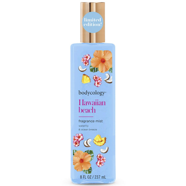 Bodycology Hawaiian Beach Fragrance Body Mist, 8 oz EasyOptionXY LLC