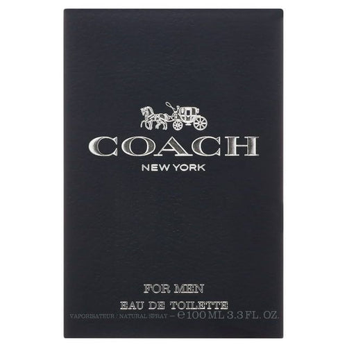 Coach For Men Eau De Toilette Spray, Cologne for Men, 3.3 Oz EasyOptionXY LLC