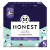 The Honest Company Overnight Baby Diapers, Sleepy Sheep, Size 5, 44 ct EasyOptionXY LLC