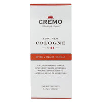 CREMO Spice and Black Vanilla Cologne Spray Cologne for Men, 3.4 Oz EasyOptionXY LLC