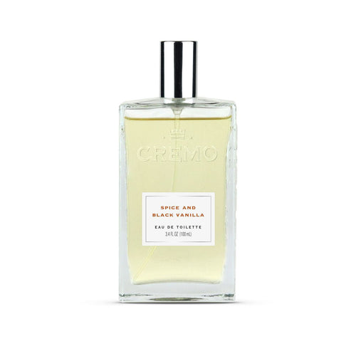 CREMO Spice and Black Vanilla Cologne Spray Cologne for Men, 3.4 Oz EasyOptionXY LLC