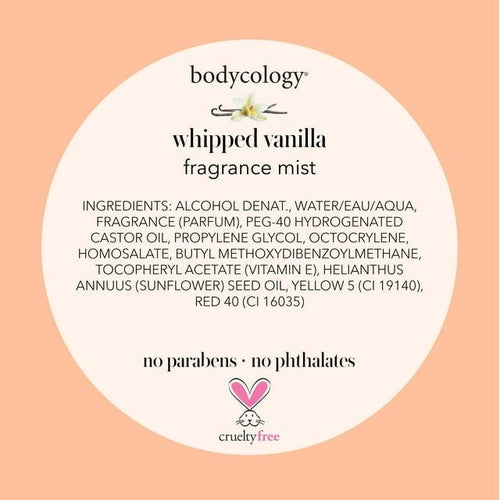 Bodycology Fragrance Body Mist, Whipped Vanilla, 8 fl oz EasyOptionXY LLC