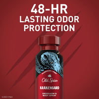 Old Spice Aluminum Free Body Spray for Men, Krakengard, 5.1 Oz EasyOptionXY LLC