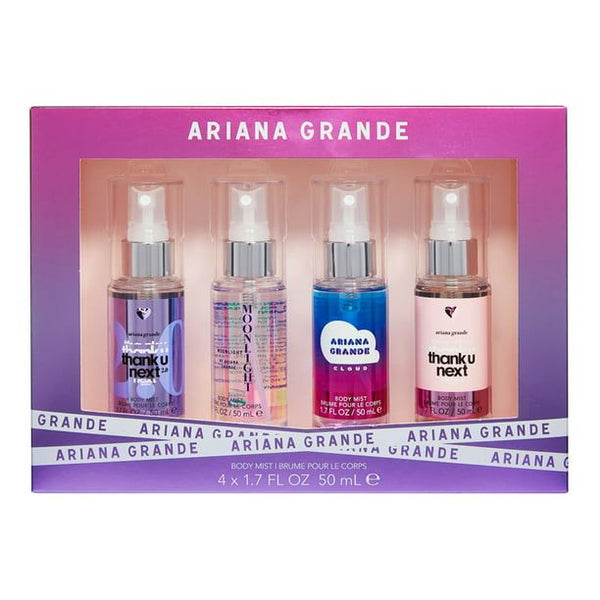 Ariana Grande 4PC Body Spray Coffret, 1.7 OZ (Thank U Next 2.0, Moonlight, Cloud, Thank U, Next) EasyOptionXY LLC