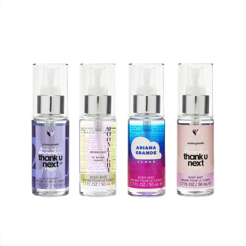 Ariana Grande 4PC Body Spray Coffret, 1.7 OZ (Thank U Next 2.0, Moonlight, Cloud, Thank U, Next) EasyOptionXY LLC