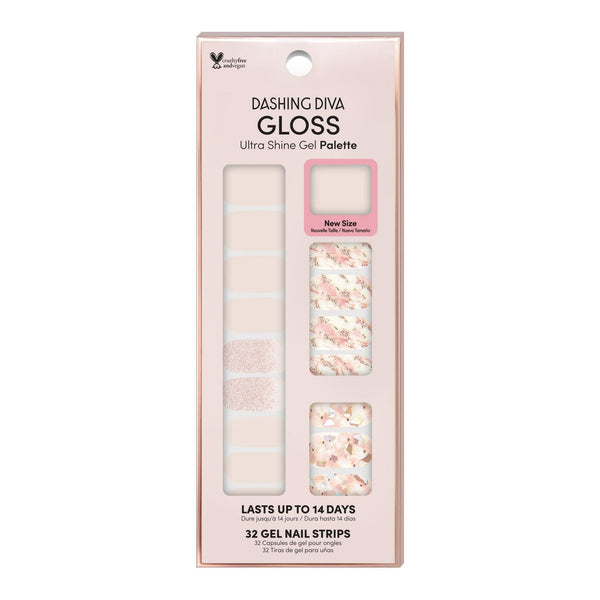 Dashing Diva Gloss Palette Crystal Clear EasyOptionXY LLC