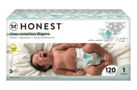 The Honest Company Clean Conscious Baby Diapers, Size 1, 120 ct EasyOptionXY LLC