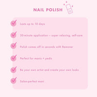 Olive & June Long Lasting Nail Polish, LD, Pink, 0.46 fl oz EasyOptionXY LLC