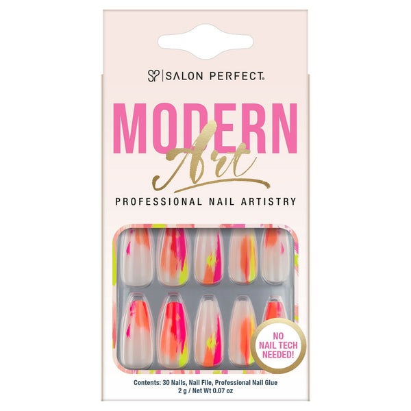 Salon Perfect Modern Art Press On Nail, 30 Pieces EasyOptionXY LLC