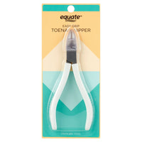Equate Beauty Stainless Steel Easy Grip Non-Slip Toenail Nipper EasyOptionXY LLC