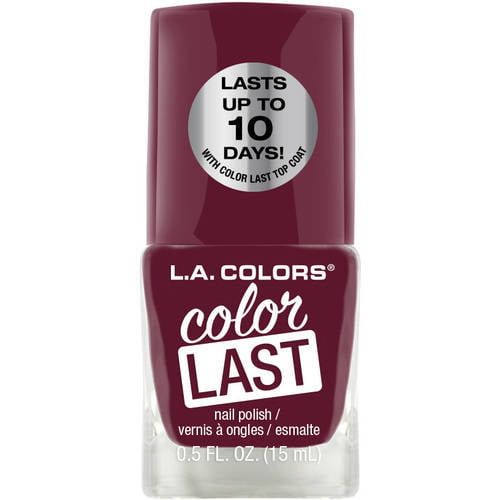L.A. COLORS Color Last Nail Polish, Wisdom, 0.5 fl oz EasyOptionXY LLC