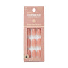 KISS imPRESS Bare but better Medium Coffin Gel Press-On Nails, Glossy Light Neutral, 30 Pieces EasyOptionXY LLC