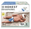 The Honest Company Clean Conscious Baby Diapers, Size 3, 104 ct EasyOptionXY LLC