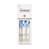 KISS imPRESS Medium Length Press-On Nails, Riviera Paradise, 30 Count EasyOptionXY LLC