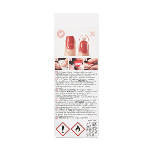 KISS imPRESS Medium Length Press-On Nails, Riviera Paradise, 30 Count EasyOptionXY LLC