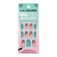 L.A. COLORS Frill Nail Tips, Roar-Some, 33 Pieces EasyOptionXY LLC