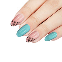 L.A. COLORS Frill Nail Tips, Roar-Some, 33 Pieces EasyOptionXY LLC