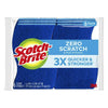 Scotch-Brite Zero Scratch Non-Scratch Scrub Sponges, 6 Scrubbing Sponges EasyOptionXY LLC