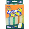 Scrub Daddy Sponge Daddy Dual-Sided Non- Scratch Sponge, 4 Count EasyOptionXY LLC