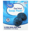 Great Value Steel Wool Soap Pads, 10 Count EasyOptionXY LLC