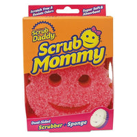 Scrub Daddy Scrub Mommy Sponge, Pink, 1ct Sponge, Soft in Warm Water, Firm in Cold EasyOptionXY LLC