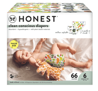 The Honest Company Clean Conscious Baby Diapers, Size 6, 66 ct EasyOptionXY LLC
