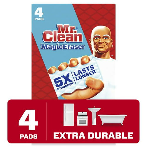 Mr. Clean Magic Eraser Extra Durable Cleaning Pad, 4 Ct EasyOptionXY LLC