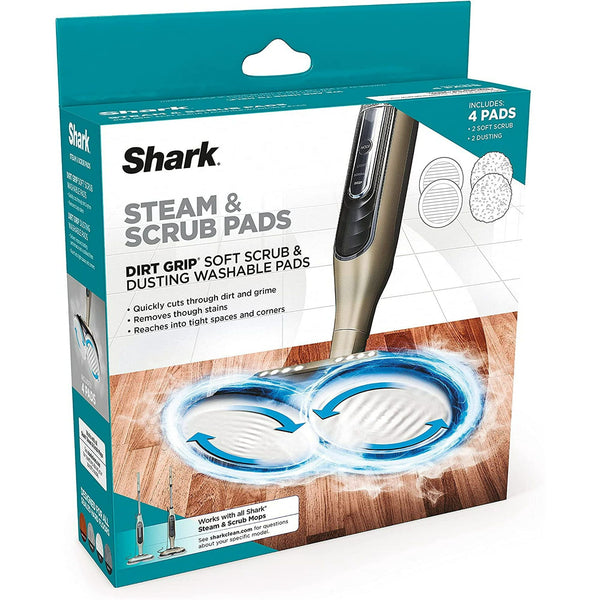 Shark Steam & Scrub Dirt Grip Washable Pads Compatible with S7000 Shark EasyOptionXY LLC
