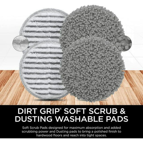 Shark Steam & Scrub Dirt Grip Washable Pads Compatible with S7000 Shark EasyOptionXY LLC