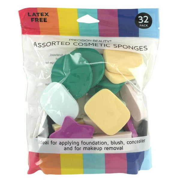 Swissco Assorted Latex Free Sponges, 32 Count EasyOptionXY LLC