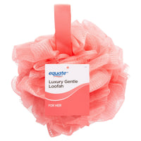Equate Beauty Women's Exfoliating Bath Loofah, Mesh Netting Body Scrubber, 1 Count EasyOptionXY LLC