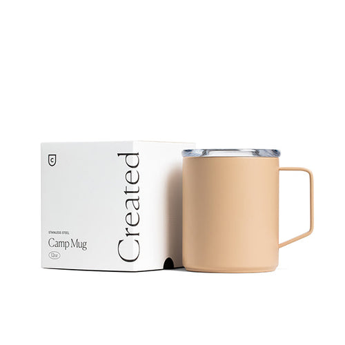 12oz Camp Mug - Desert Tan Created Co.