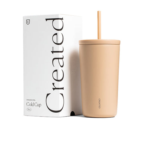 16oz Cold Cup - Desert Tan Created Co.