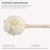 EcoTools EcoPouf Bath Brush, Bath Loofah & Handle, 1 Count EasyOptionXY LLC