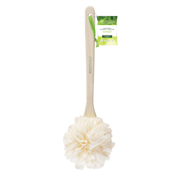 EcoTools EcoPouf Bath Brush, Bath Loofah & Handle, 1 Count EasyOptionXY LLC