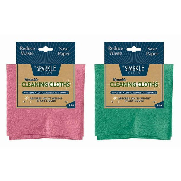 EVRI Sponge Cloths, 5 Pack EasyOptionXY LLC