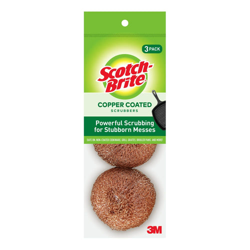 Scotch-Brite Copper Coated Scouring Pads, 3 Count EasyOptionXY LLC