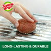Scotch-Brite Copper Coated Scouring Pads, 3 Count EasyOptionXY LLC