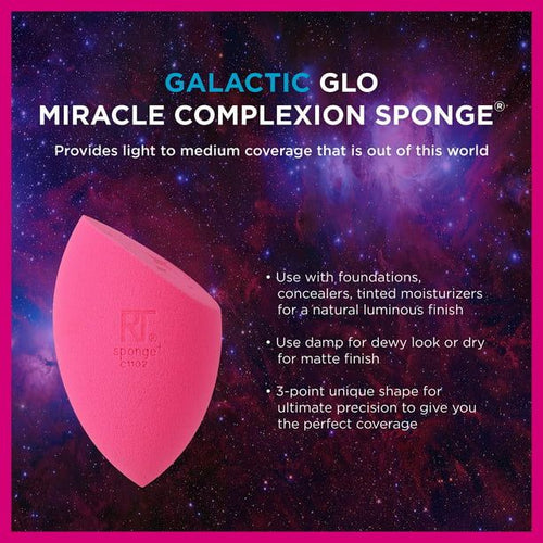 Real Techniques Galactic Miracle Makeup Sponge, Purple, 1 Count EasyOptionXY LLC