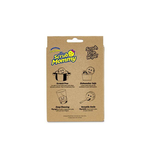 Scrub Daddy Dye Free Scrub Mommy Scrubber Sponge, 1 Count EasyOptionXY LLC