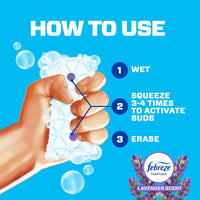 Mr. Clean Magic Eraser Bath Scrubber with Febreze Lavender Scent, 7 Ct EasyOptionXY LLC