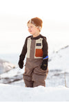 Waterproof Snow bib for youth and toddler Keep the Littles Wild