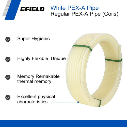 3/4" 100ft PEX-A Pipe (White & Cutter) Plumbingsell