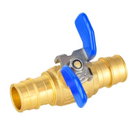 3/4" PEX-A Expansion Butterfly Ball Valve, Blue (Lead Free) Plumbingsell