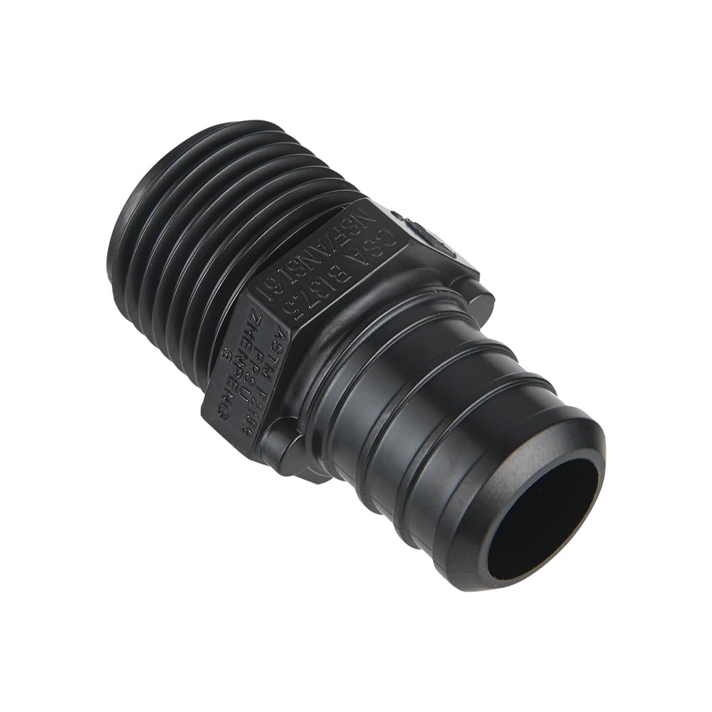 PEX-B Crimp 3/4" x 1/2" PPSU Male Adapter