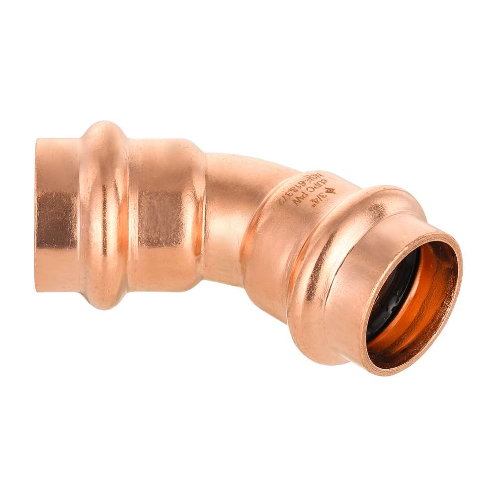 30 Pcs 3/4" Press Copper 45° Elbow (Lead Free)